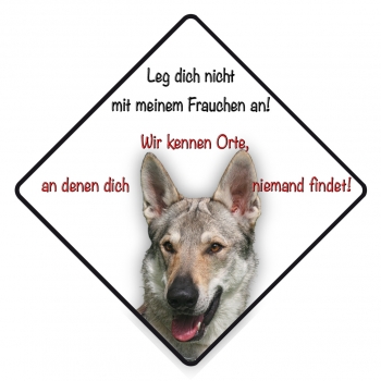 Aufkleber Tschechoslowakischer Wolfhund0001